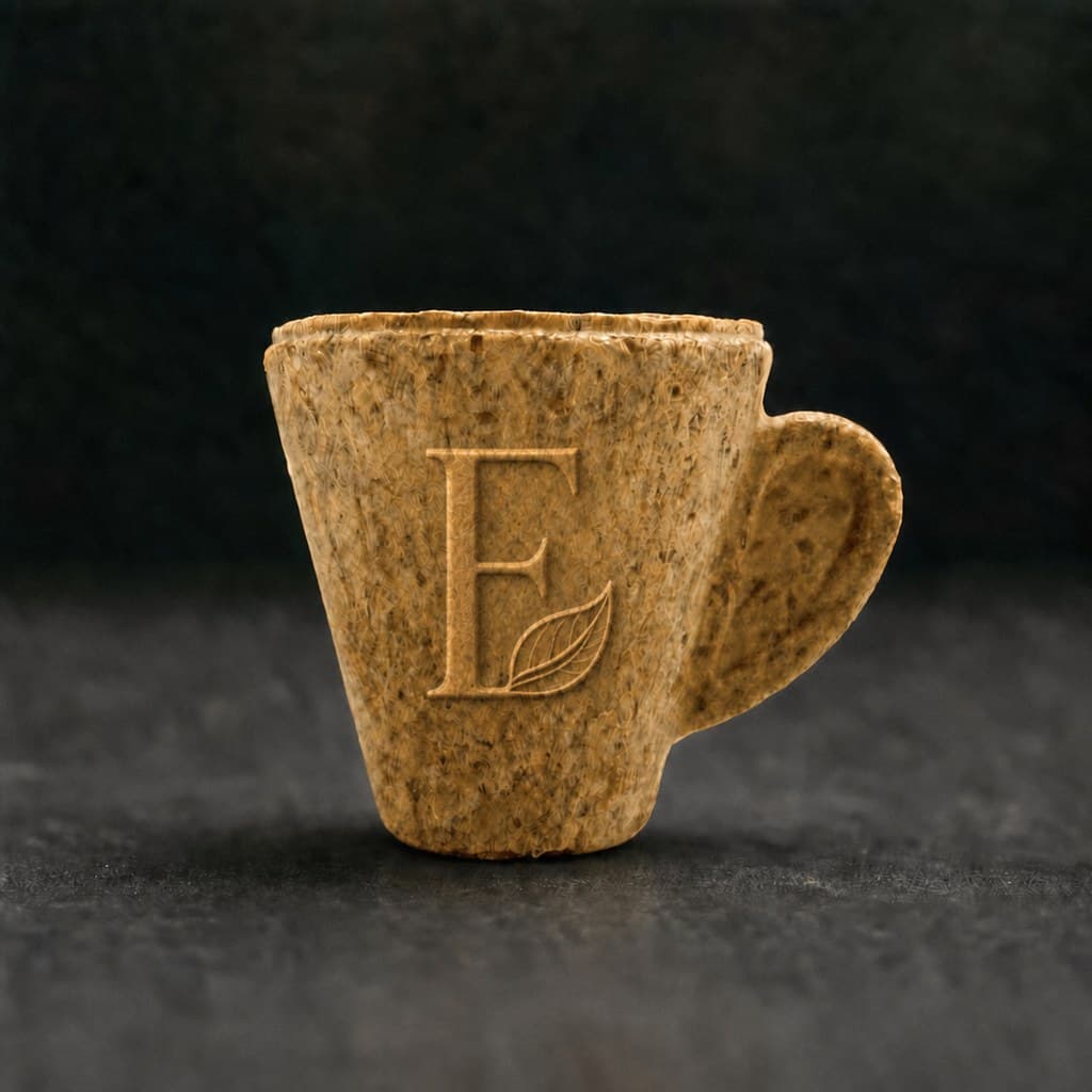 Taza comestible Ecotaza registrada